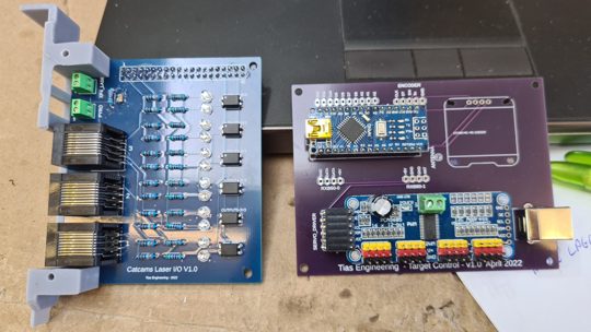 PCB control electronics assembly