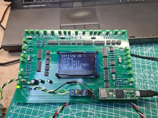 PCB and sensor interface wiring