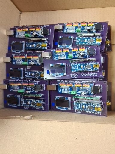 Control electronics test setup