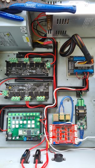 PCB interface board detail