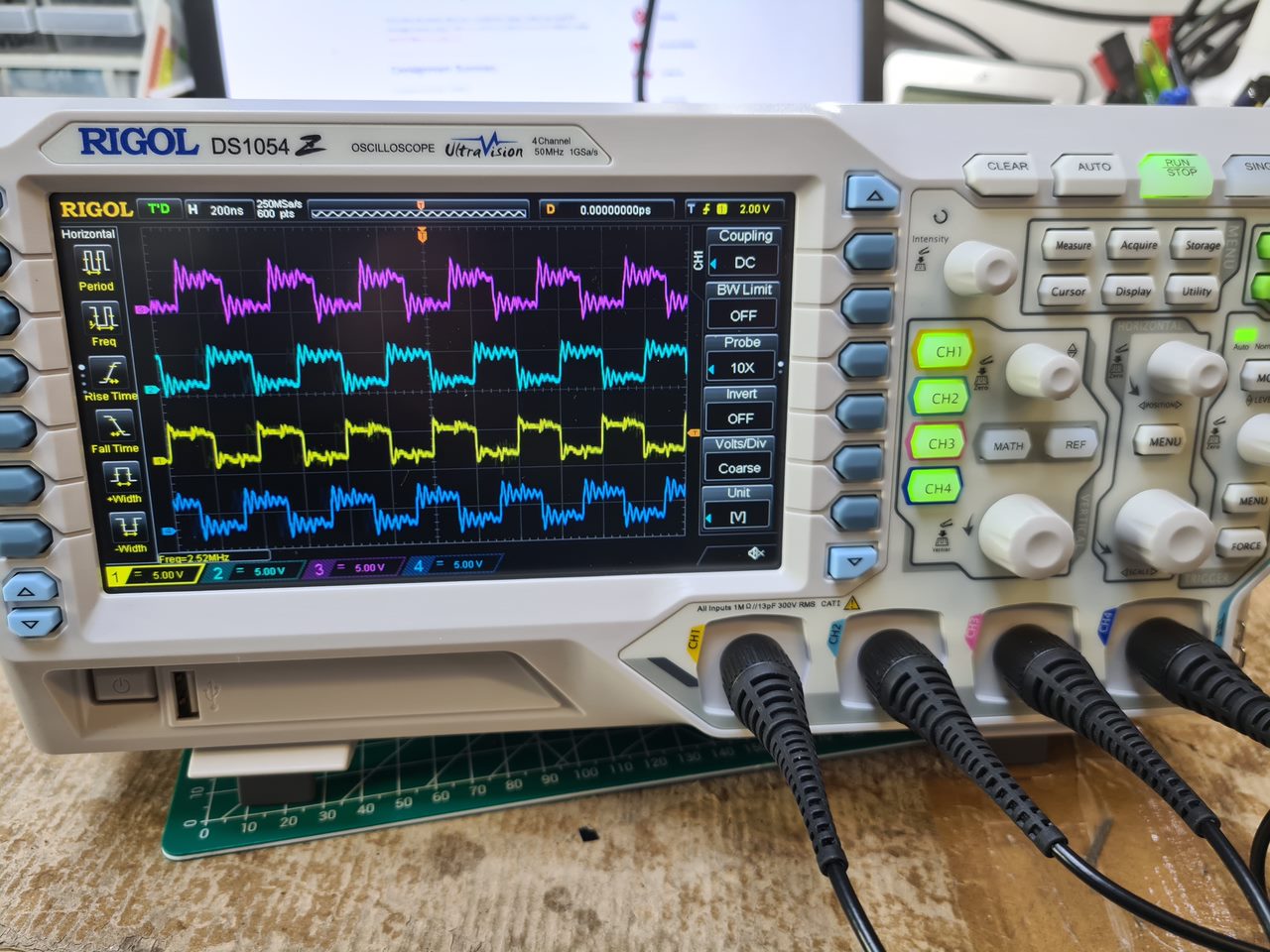 Oscilloscope diagnostics