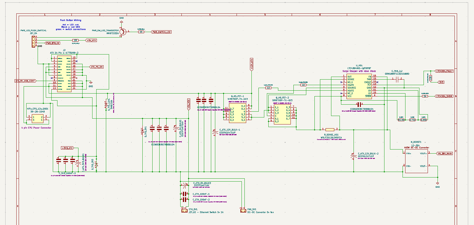 Electronics schematic